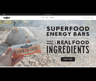 Thunderbird Energetica made food