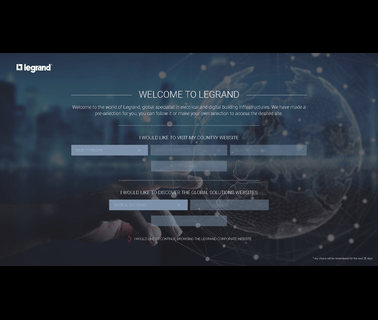Legrand; Electrical and Digital Building careers trucking
