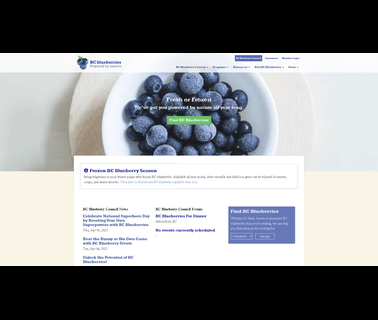 Bc Blueberry Council bilberry blueberry
