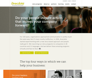 Home - Anecdote careers sales