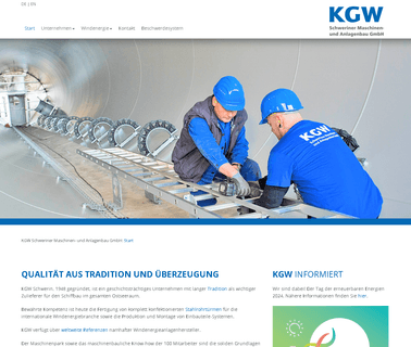 Kgw Schweriner Maschinenbau water propeller