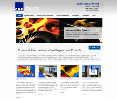 C.U.E, Formathane die casting industrial components