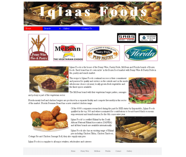 Iqlaas Foods Pty Ltd cakes savoury