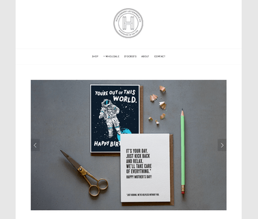 Huckleberry Letterpress Co. ati cards