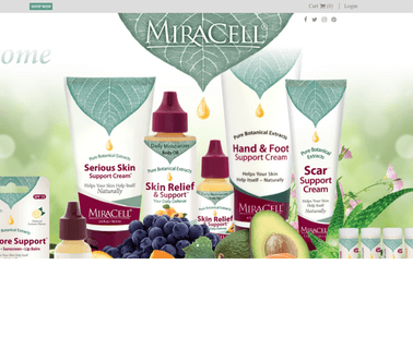 Miracell shop memorabilia