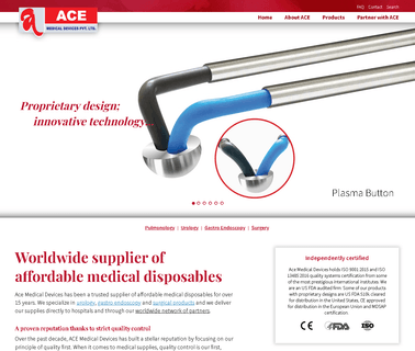 Ace Medical Devices urology disposables