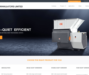 Ningbo Qe Granulators injection washing
