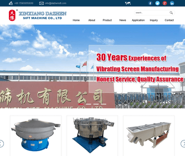 Xinxiang Dazhen Sift vibrating separator machine