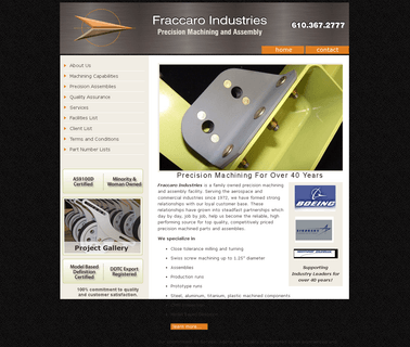 Fraccaro Industries - Precision Machining and Assembly and assembly