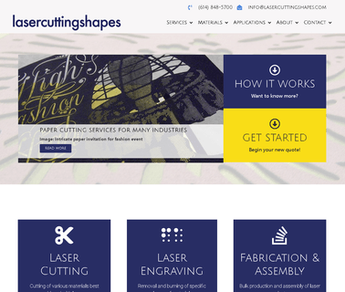 Laser Cutting Shapes laser cut technology