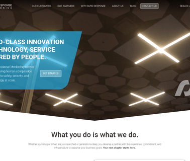 Rapid Response Monitoring Services columned account
