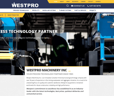 Westpro Machinery Inc concrete mini