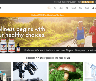 Maitake Products development beauty