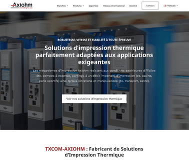 Axiohm devices accessories