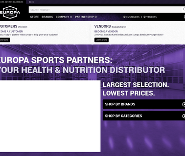 Europa Sports Products fitness products