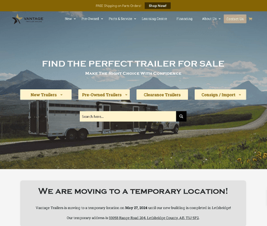 Vantage Trailer Sales pro2 vantage