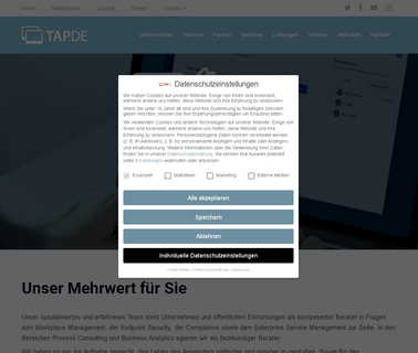 Tap.De Solutions tap