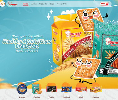 Pt. Universal Indofood Product Unibis biscuits sandwich