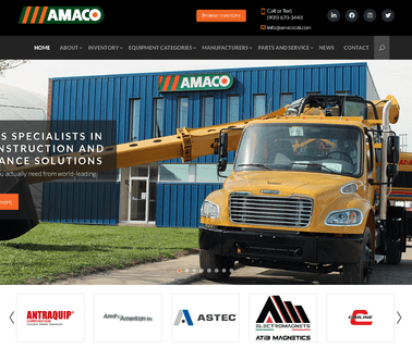 Ontarios Heavy Construction Equipment Amaco Cei equipment works