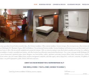 Furniture Assembly and Installation Specialist in Washington Dc furniture and rug