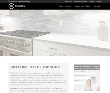 The Top Shop Granite and Quartz Countertops top canada