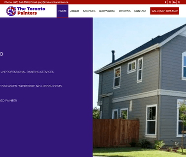  Painters Toronto On : #1 Interior Exterior House Painting exterior interior