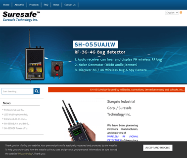 Exporters Suresafe Technology. Snatch Theft gear detector