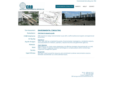 Crb - Environmental Consulting air test pump