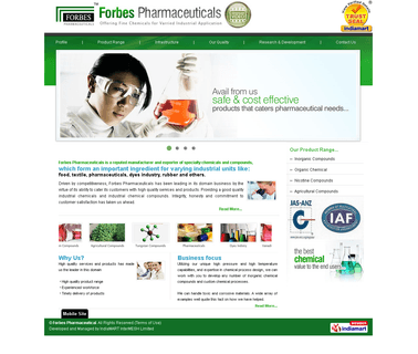 Forbes Pharmaceuticals alkali chloride