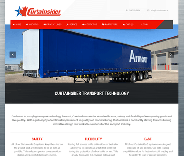 Curtainsider climate control