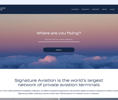 Signature Flight Support overhaul