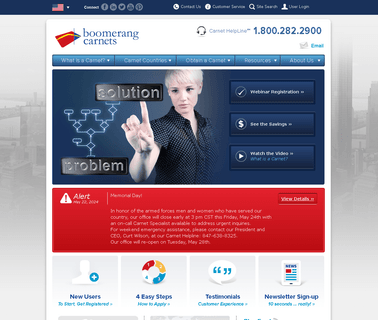 Boomerang Carnets free duty