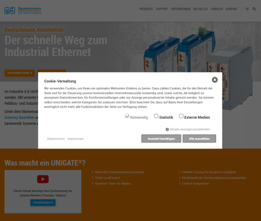 Deutschmann Automation, Elektronisch credit applications