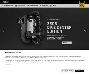Tec Dive Gear scuba world