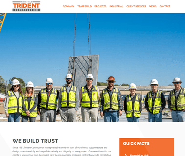 Trident Construction trident gum
