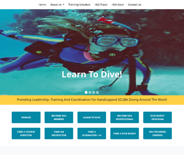Handicapped Scuba Association age educational
