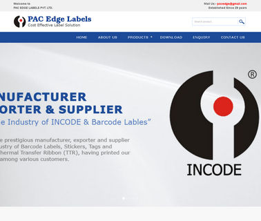Pac Edge Labels thermal paper supplier