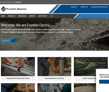 Franklin Control Systems mixing agitator