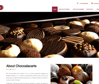 Chocoalacarte gift boxes design