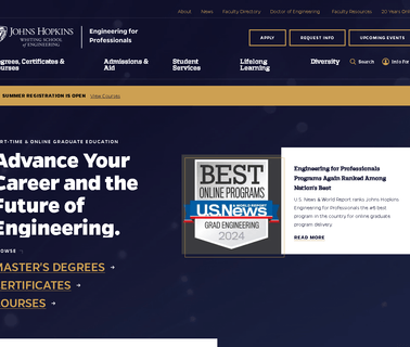 Johns Hopkins Engineering johns manville