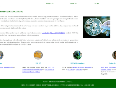 Bioscience International amp volume control
