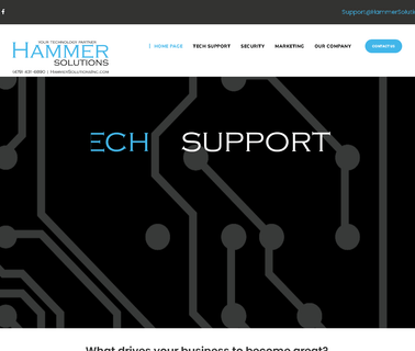 Hammer Solutions Inc - it Managed Support and Technology drop hammer