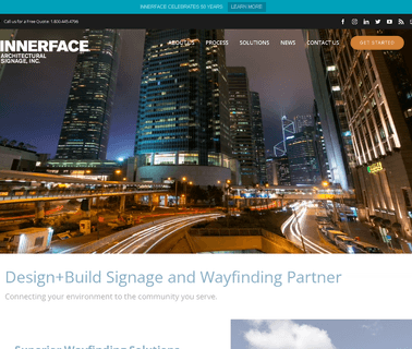 Innerface Sign Systems identification manufacturer