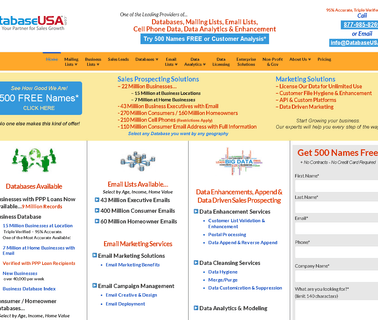 Database Usa business solutions