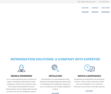 Refrigeration Solutions factory refrigeration