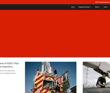 Consolidated Fleet Services fire ladders