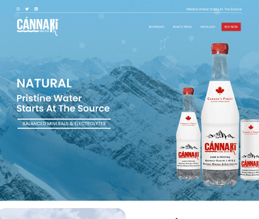 Home - Cannaki Cbd Water hemp cbd