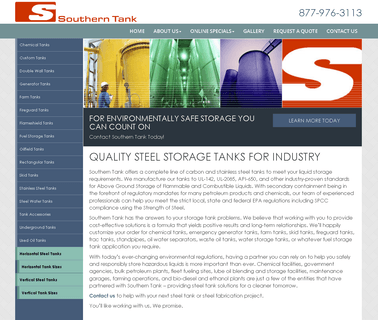 Southern Tank tank storage