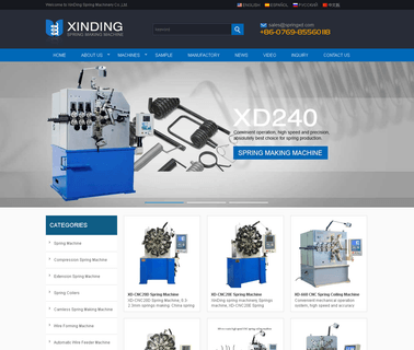Dongguan Xinding Mechanical Equipment cnc torsion spring machine