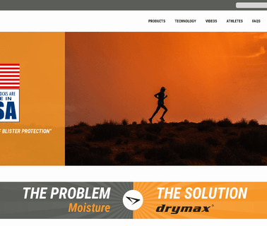 Drymax Technologies hunting running
